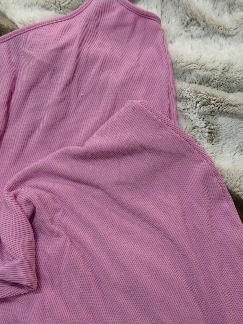 SKIMS Slim Spaghetti-Strap Maxi Dress in Pink - Picture 3 of 5
